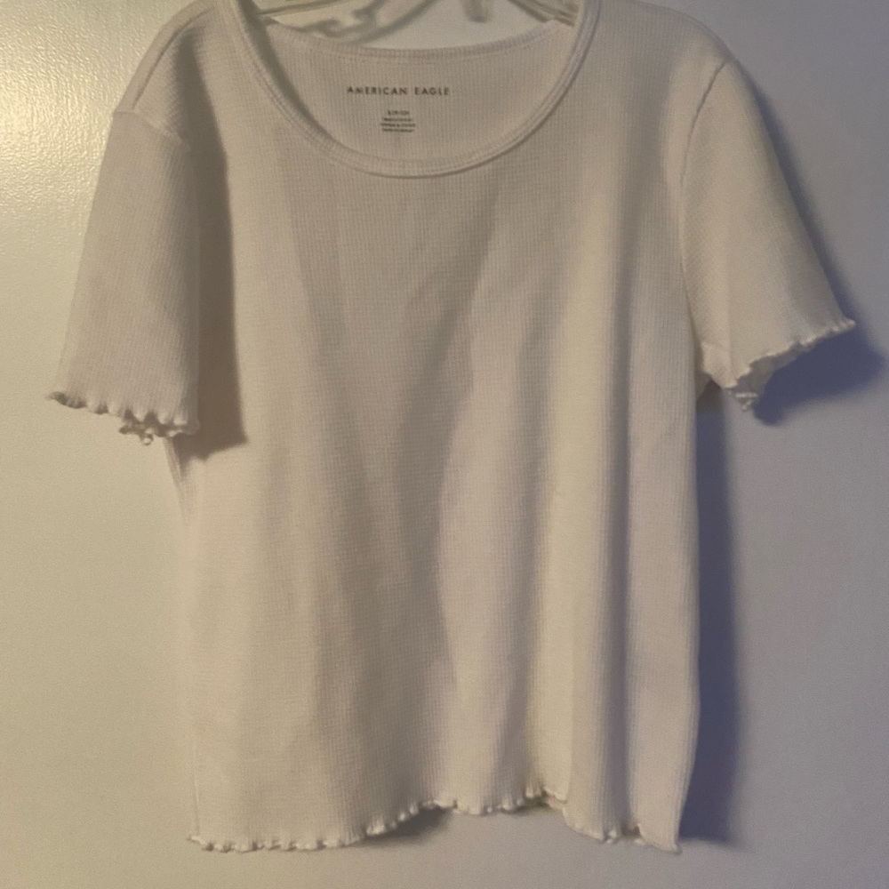American eagle waffle shirt